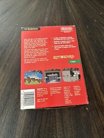 Nintendo NES Game Legacy Of The Wizard CIB Complete In Box 