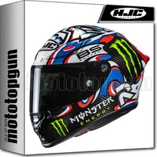 CASCO INTEGRALE PER MOTO HJC RPHA 1 V2 CARBON QUARTARARO LE MANS 3 MC21 M