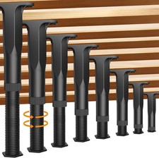 8PCS Adjustable Bed Support Legs Frame Support Legs for King Queen Bed Slats He