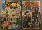 Marvel Bundle. Sub-Mariner #32 and The Inhumans & Black Widow #3. 1970 Vintage.