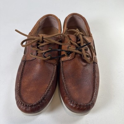 Frye Men's Briggs Boat Shoe  Rawhide Lace 3 Grommets Mens Sz 9.5