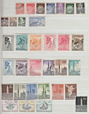 REF.306-TIMBRES VATICAN   65 TIMBRE POSTE AERIENNE  OBLITERES    BON ETAT
