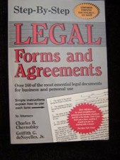 Step-by-Step Legal Forms and Agreements Paperback