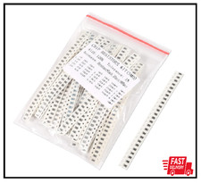 900PCS SMD Resistor Kit, 36 Values 1 to 10M Ohm , 1/4W Chip Resistors