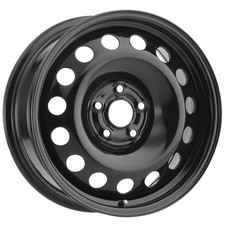 Vision Sw60 Steel Mod 16x6.5 5x108 42mm Black Wheel Rim 16 Inch