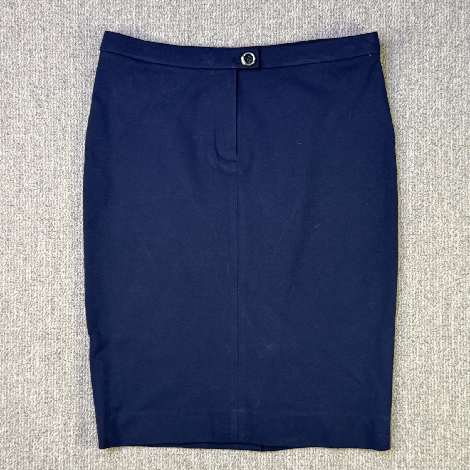 Tory Burch Navy Pencil Skirt Women's Size S 22