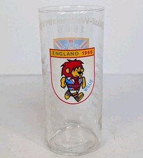 England V Germany - 1966 World Cup - Willie - 0.2L Glass - 1965