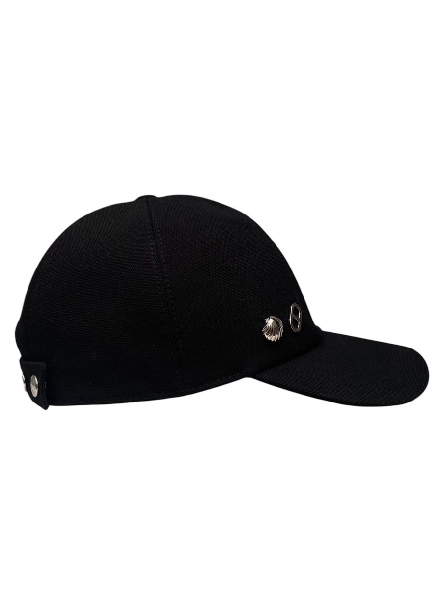 HERMES/ Serena Seashell Cap Black Size:57 | eBay