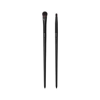 Morphe Vegan Bold Eyeshadow Brush Duo - Makeup Brushes for Powder,... 