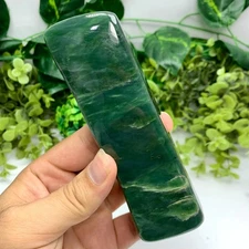 320g Green Nephrite Jade Free Form, Nephrite Jade Free Form Stone, Green Nephrit