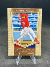 2021 Panini Chronicles - Timeless Treasures Alec Bohm #14 (RC) Phillies Rookie
