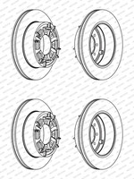 2X Ferodo Premier 289Mm Bremsscheiben Voll Hinten | FCR140A