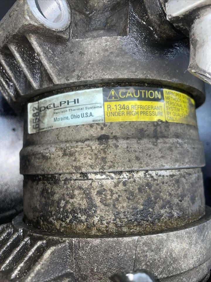 1995-1995 Chevrolet Tahoe Air Conditioning A/c Ac Compressor Oem A3DRM - Image 3 of 4