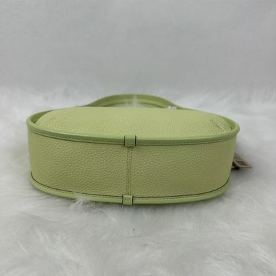 Coach Ergo Shoulder Bag In Coachtopia Leather In Pale Lime CK112