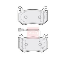 APEC Bremsbeläge Hinten ALFA ROMEO GIULIA 952 2015 (R90) PAD2140