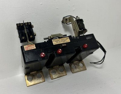 CH Westinghouse 900A HNB3900T AB De-Ion Trip Unit w/ Shunt 3P NB Frame 900 Amp