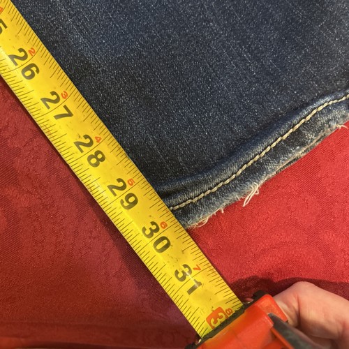 BKE Buckle Sabrina Jeans Womens 25R Blue Solid Denim Low Rise Stretch Adult - Picture 8 of 8
