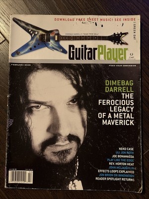 Guitar Player Magazine: Dimebag Darrell - February 2005