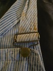 Vtg 80s Big Ben by Wrangler Hickory Stripe Overalls Made In USA Men 38x32 — photo 3