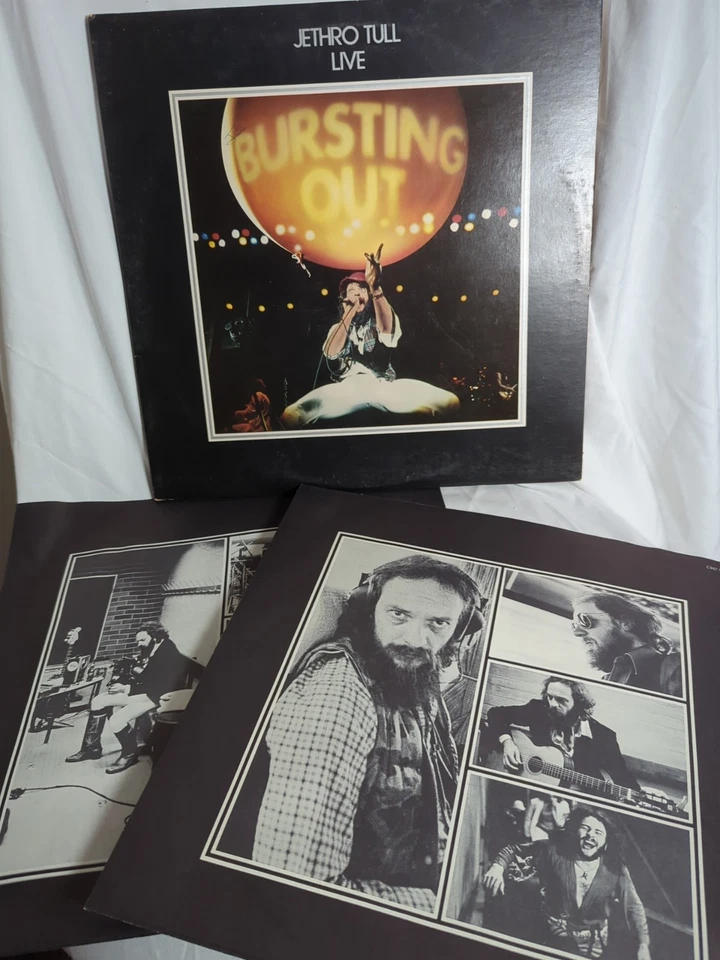 🔥 JETHRO TULL Live "Busting Out" 1st US Press 2LP promo (R) RARE - Image 2 of 4