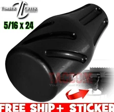 Timber Creek Outdoors Billet Aluminum Bolt Action Knob 5/16x24 Ruger BLACK USA