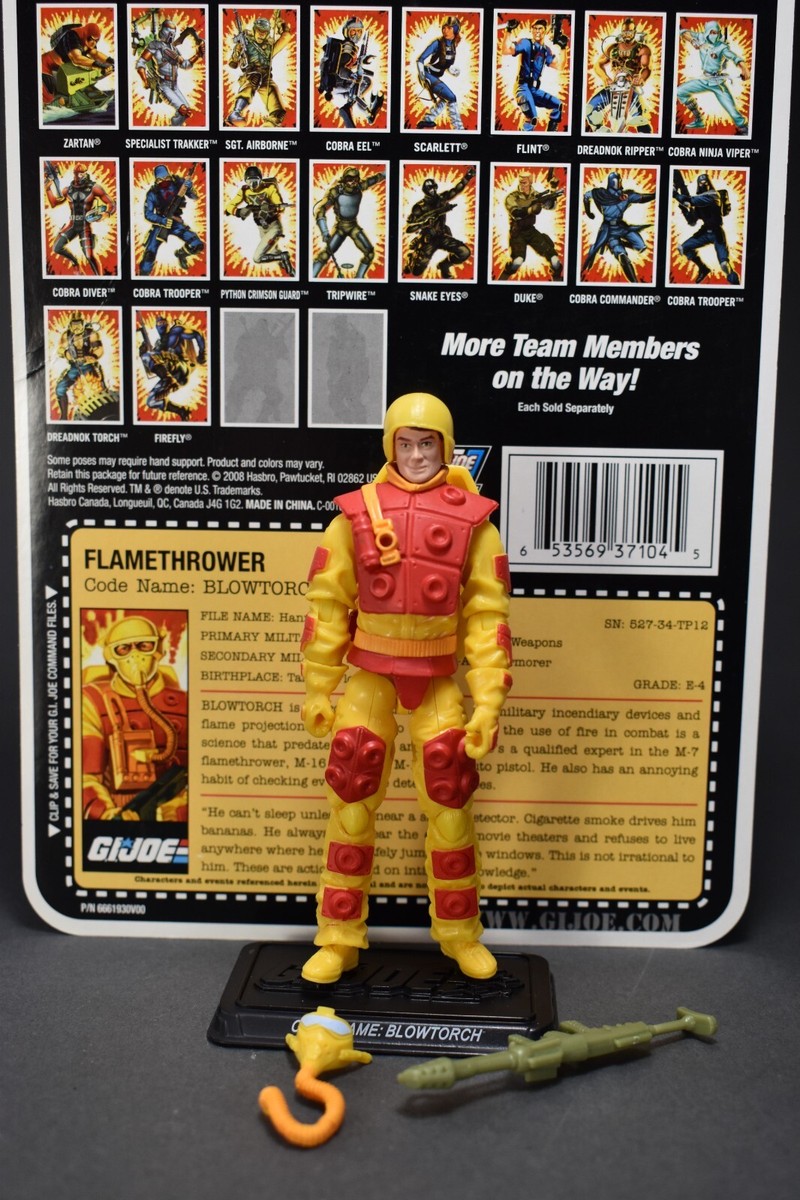タカラGIジョートーチ BLOWTORCH - GI JOE 3.75