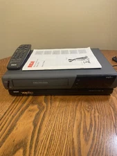 RCA VCR VR526 Performance Series VCR Plus 4-Head VHS Recorder Player Tested