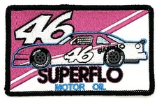 Cole Trickle Superflo Days Of  Thunder NASCAR Racing Patch Vintage Retro Style