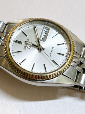 SEIKO 5 Automatic 7S26-0500 Skeleton Back Men's Watch | eBay