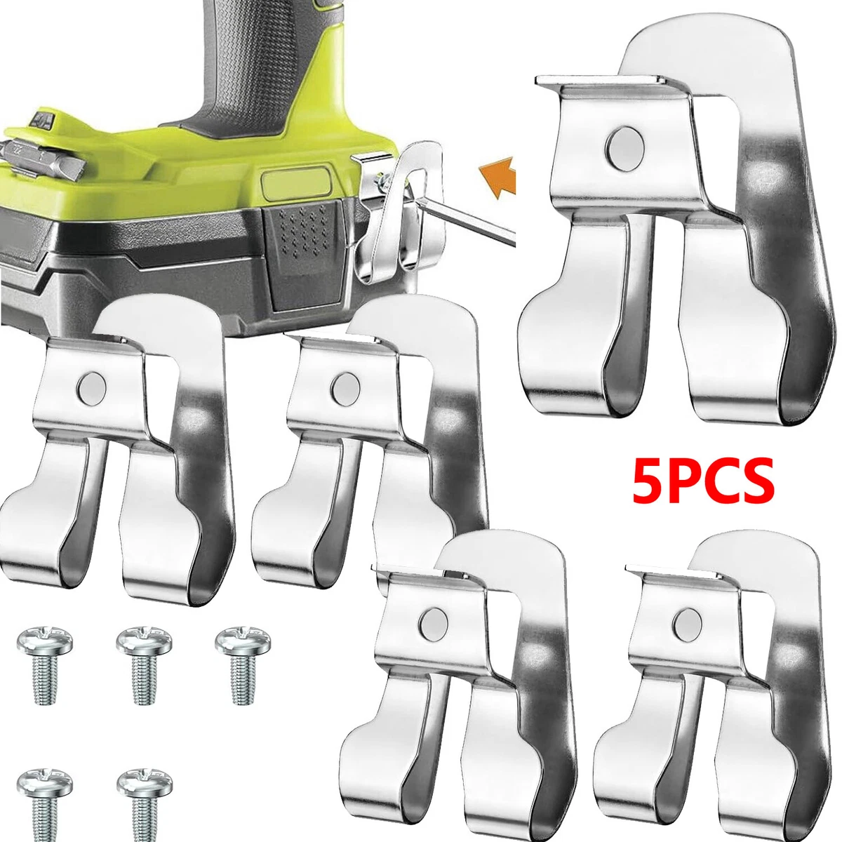 Soporte Metálico Para Cinta Métrica Duluth Trading Co. – Montaje En Pared O Caja De Herramientas (Modelo 26548)