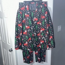 You Look Ugly Today Large Christmas Suit Costume Dinosantasaurus Rudolph 