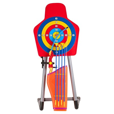 Bogenschießen Pfeil und Bogen Spiel Set Spielzeug Spaß für Kinder Kinder Garten Weihnachtsgeschenk