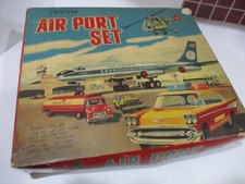 PAN AM AIRPORT SET N ORIGINAL BOX- Friction- Excellent Cond Made in Japan-