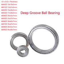 Micro Deep Groove Ball Bearing 6800 6801 6802...