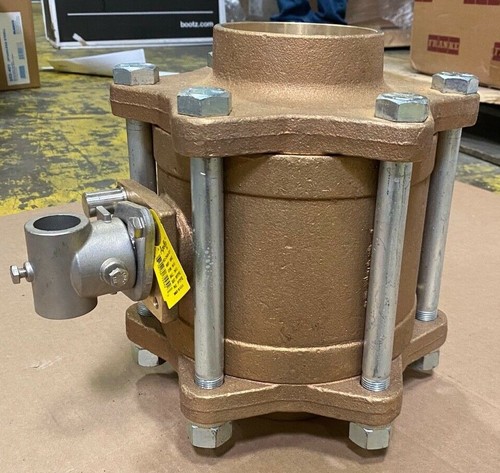 Válvula de sudor de puerto completo Apollo 82-24A-01 4"" bronce 3 piezas  - Imagen 1 de 8