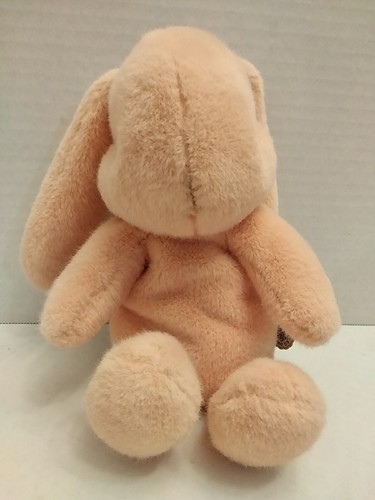 Juguete de peluche suave con orejas Maileg Lop conejito conejo melocotón nuevo con etiquetas - Imagen 2 de 8