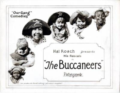 The Buccaneers Lobby Card Our Gang At Bottom Allen Farina Old Movie Photo