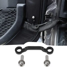 Door Limit Strap Footman Loop Bracket Torx Screws for Jeep Wrangler JK JL JT 07+