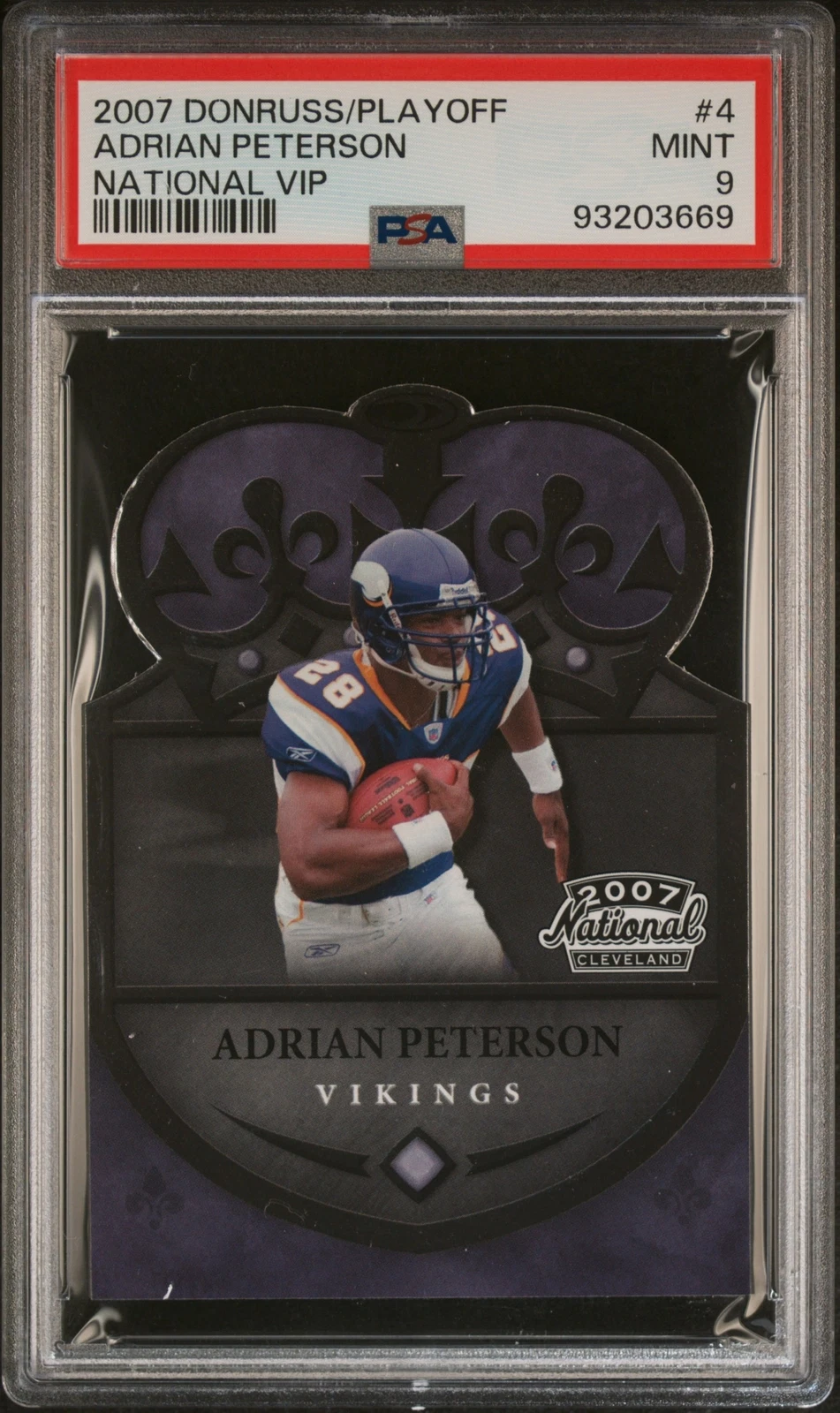 Adrian Peterson Donruss/Playoff National VIP #4 National VIP