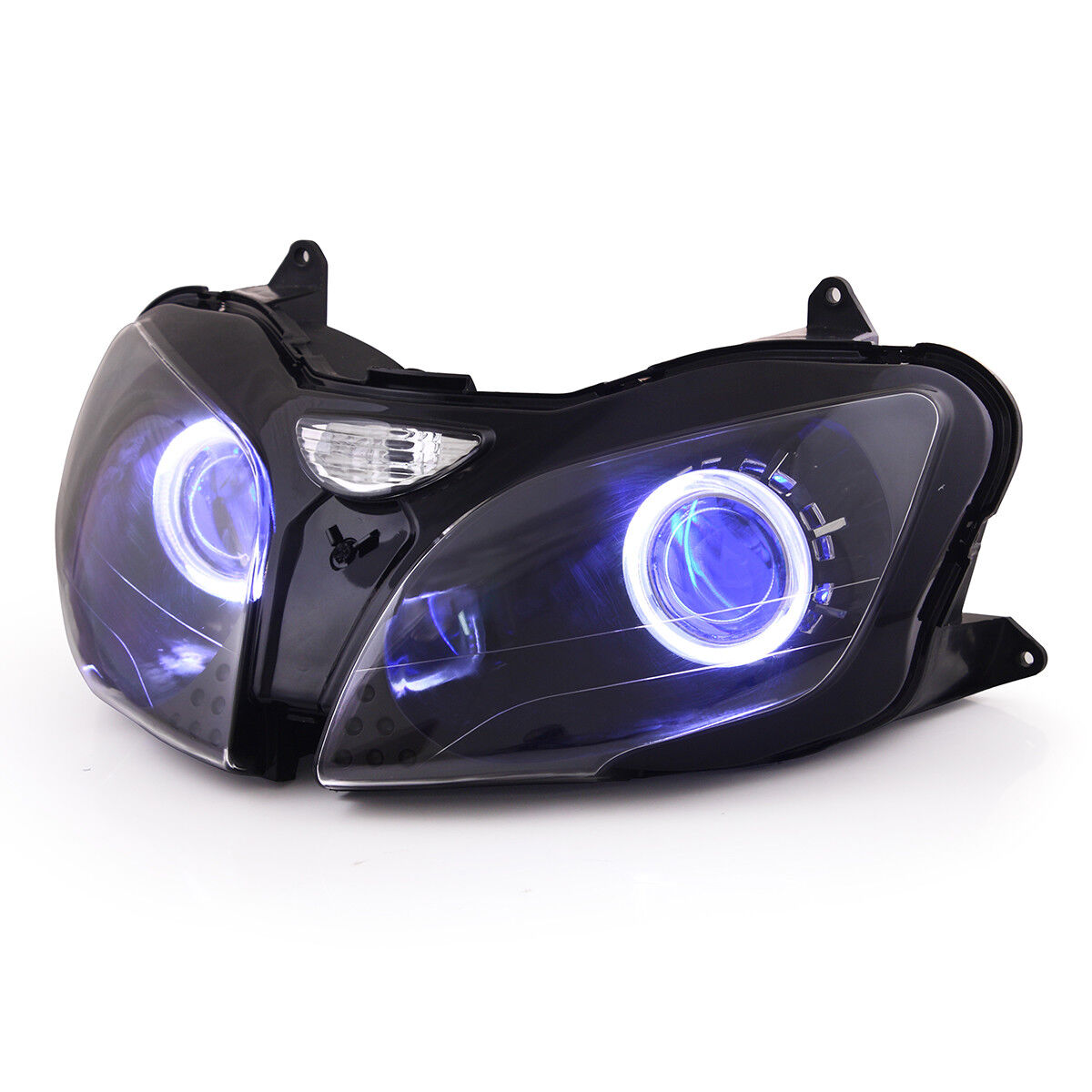 2000-2008 Kawasaki ZZR600 KT LED Angel Halo Eye HID 2000-2008 Kawasaki ZZR600 KT LED Angel Halo Eye HID