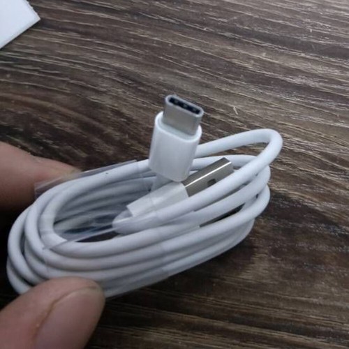 1m Type-C Cable Data Sync Charging Cord Charger Cable for Mobile Phones (White) - 第 8/12 張圖片