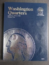  Whitman Washington Quarters Coin Folder 1948-1964 Number 2 Album Book 9031
