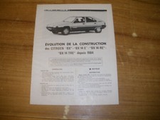 Revue technique Citroen BX
