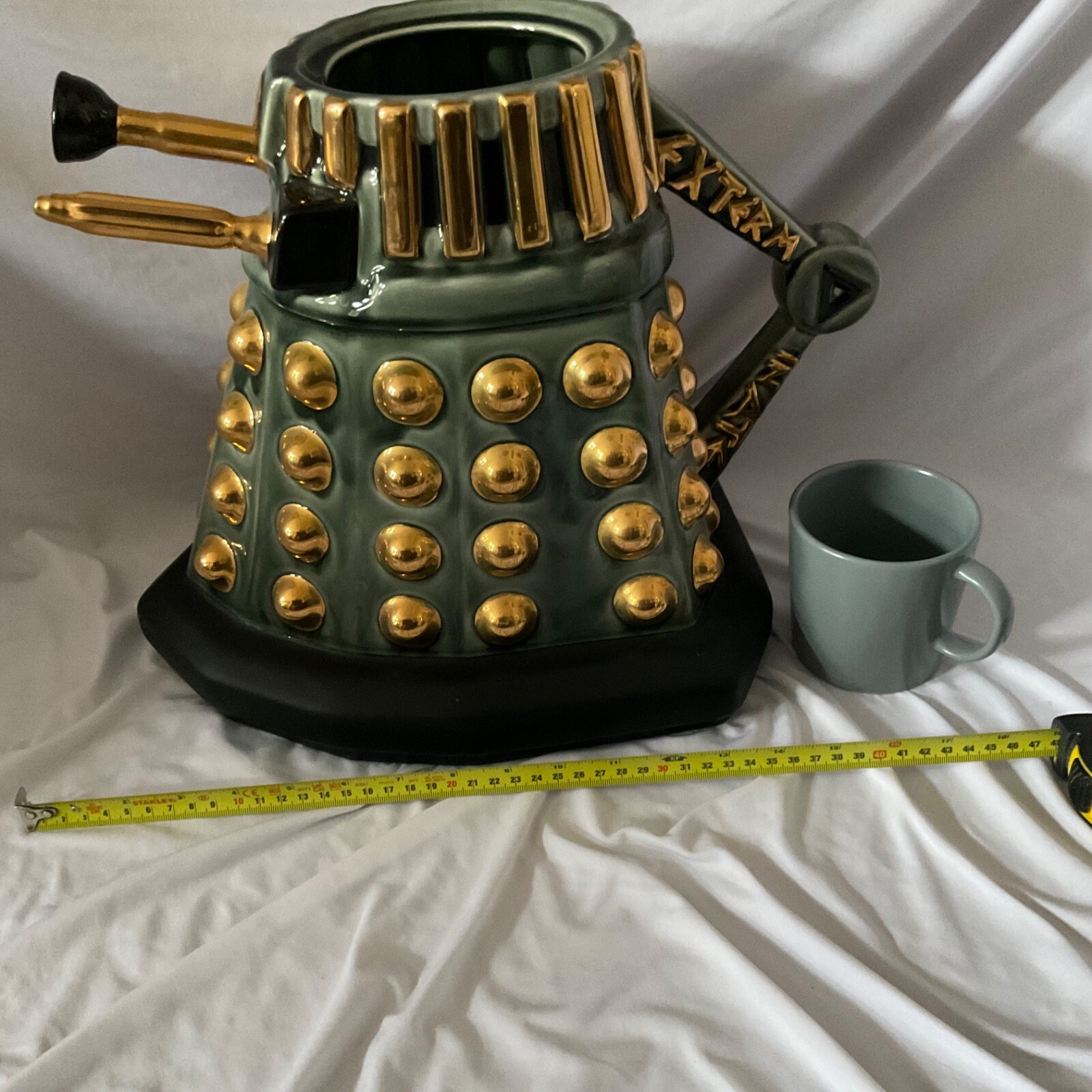Dalek Teapot designed by Totally Teapots England.Rare. eBay