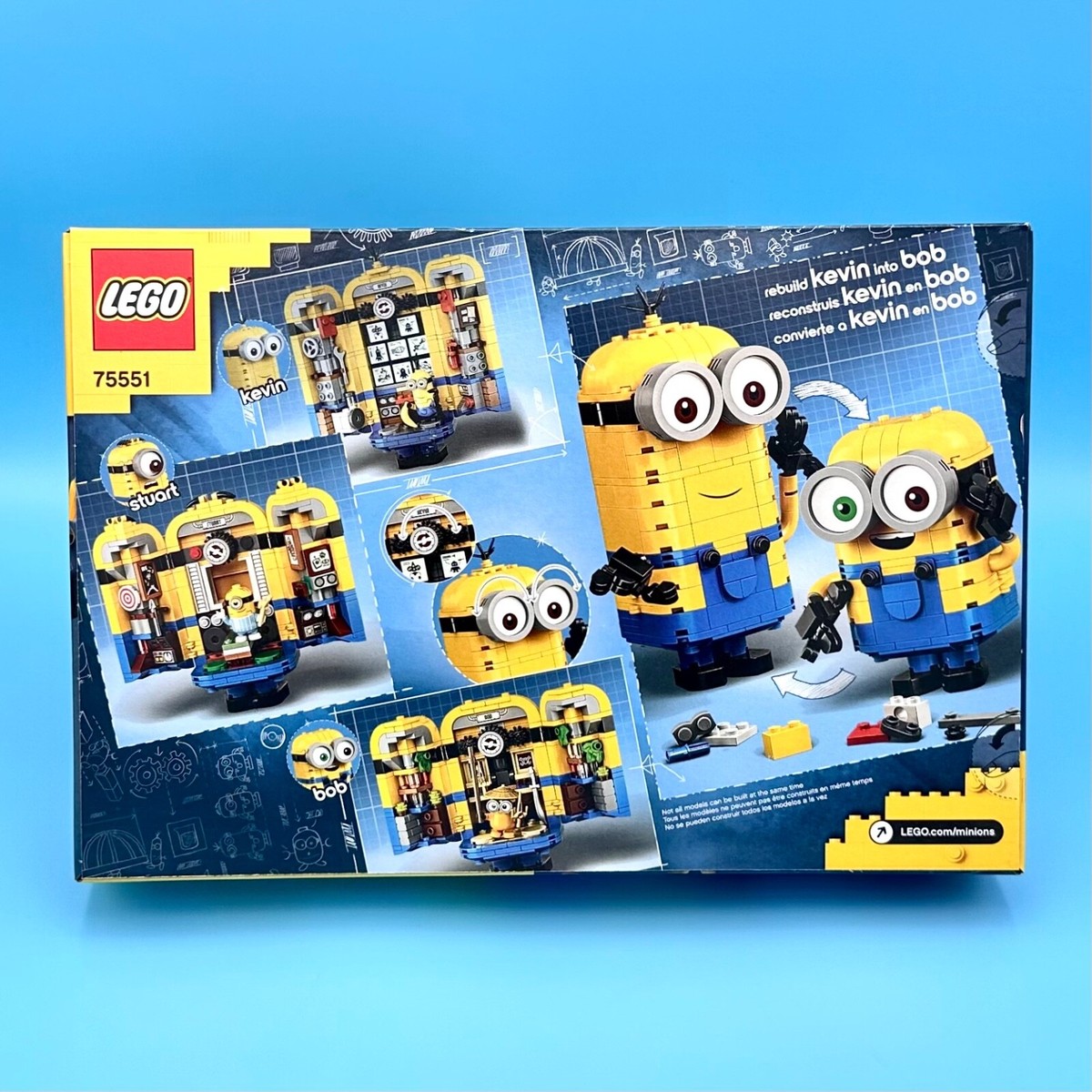 LEGO Minions The Rise of Gru Brick-Built Minions and Their Lair