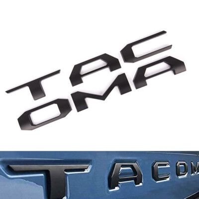 Tacoma Tailgate Letters Chrome Tailgate Insert Letters For 2016