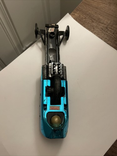 SSP 71 KENNER CHROME BLUE RAIL BIRD TOP FUEL DRAGSTER - Picture 6 of 8