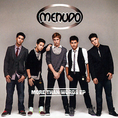 Menudo More Than Words 4 Track EP 2007 CD Brand New Sealed Target Exclusive