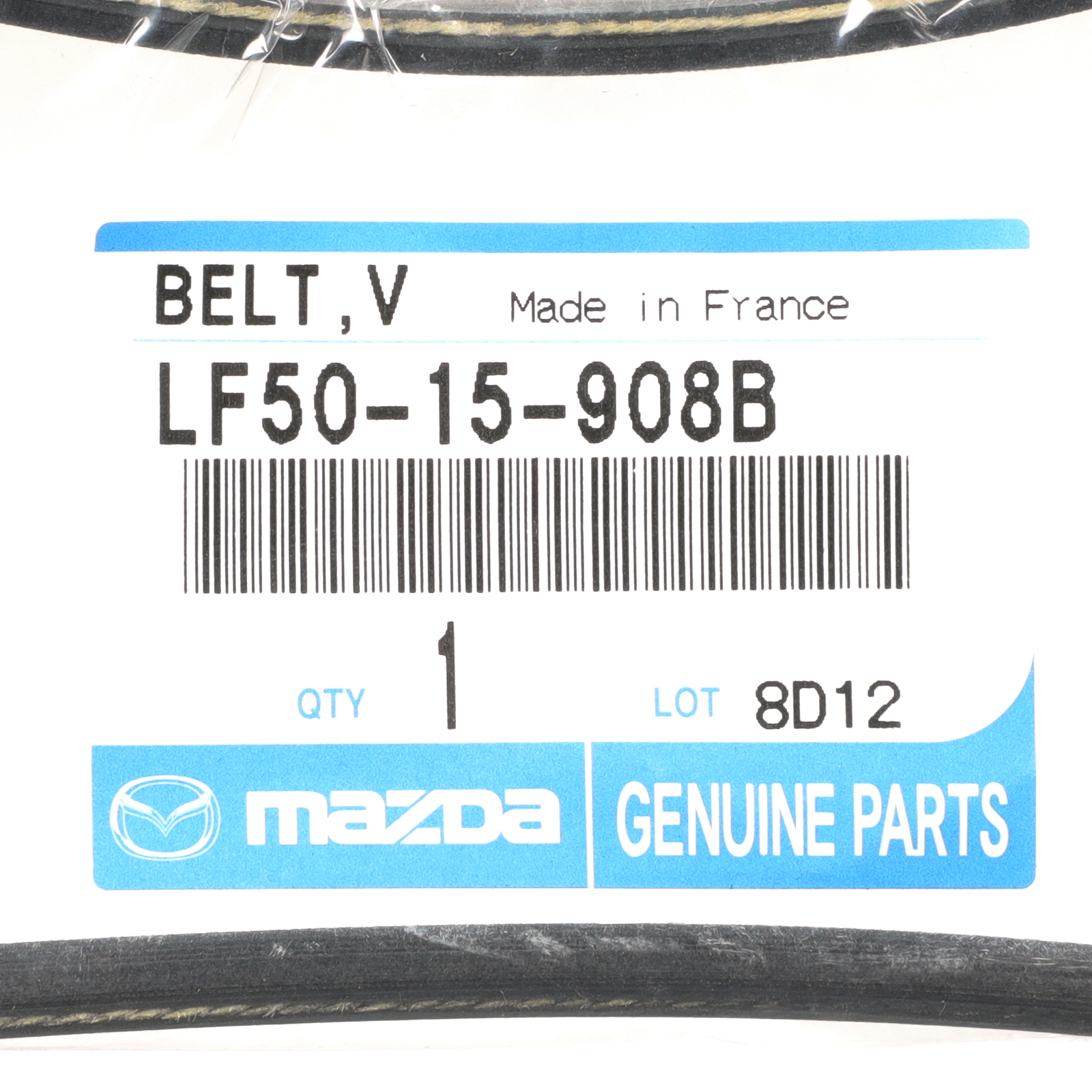 0409 Mazda 3 & 0610 Mazda 5 AC Air Conditioner Compressor Belt OEM