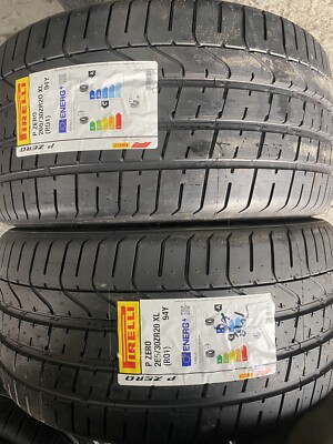 2x 265 30 20 Pirelli P Zero R01 2653020 (94Y) 265/30/20 NEW TYRES